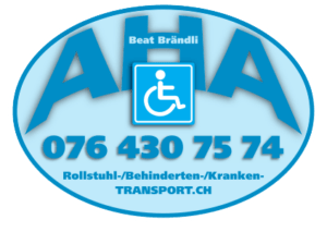 Logo AHA Rollstuhl - Behinderten Transport